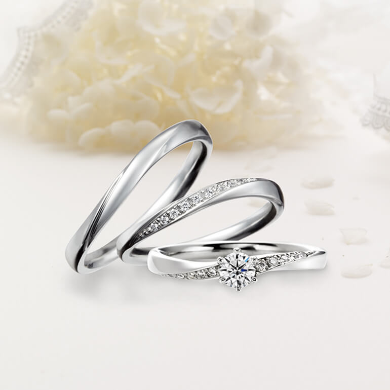 トゥジュール アンサンブル ブライダルジュエリー専門 タケウチ・ブライダル 富山総曲輪店